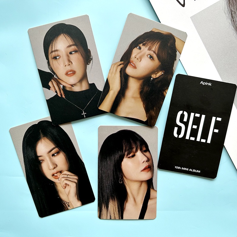 Bộ Thẻ Hình Nhóm Nhạc Kpop A Pink Xinh Xắn