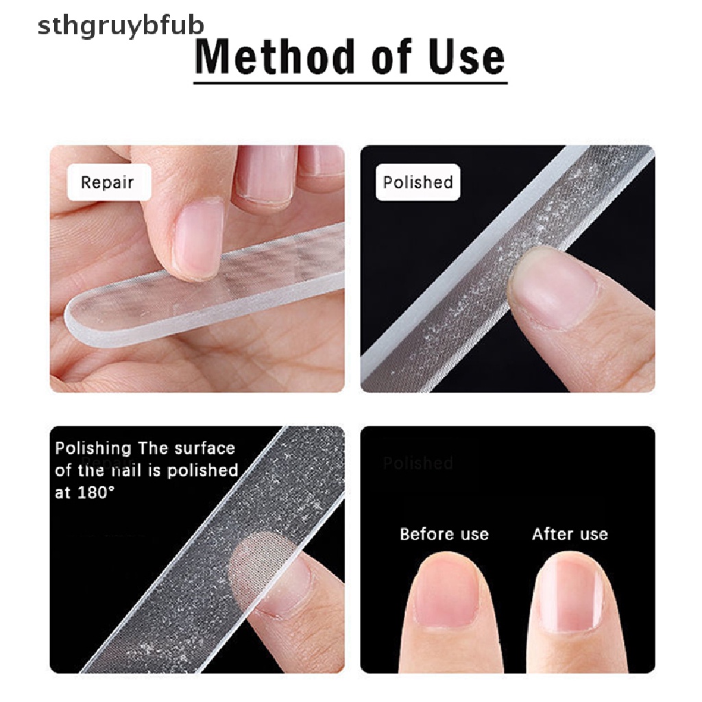 1 Cây Dũa Móng Tay Bằng Thủy Tinh Nano Chuyên Nghiệp