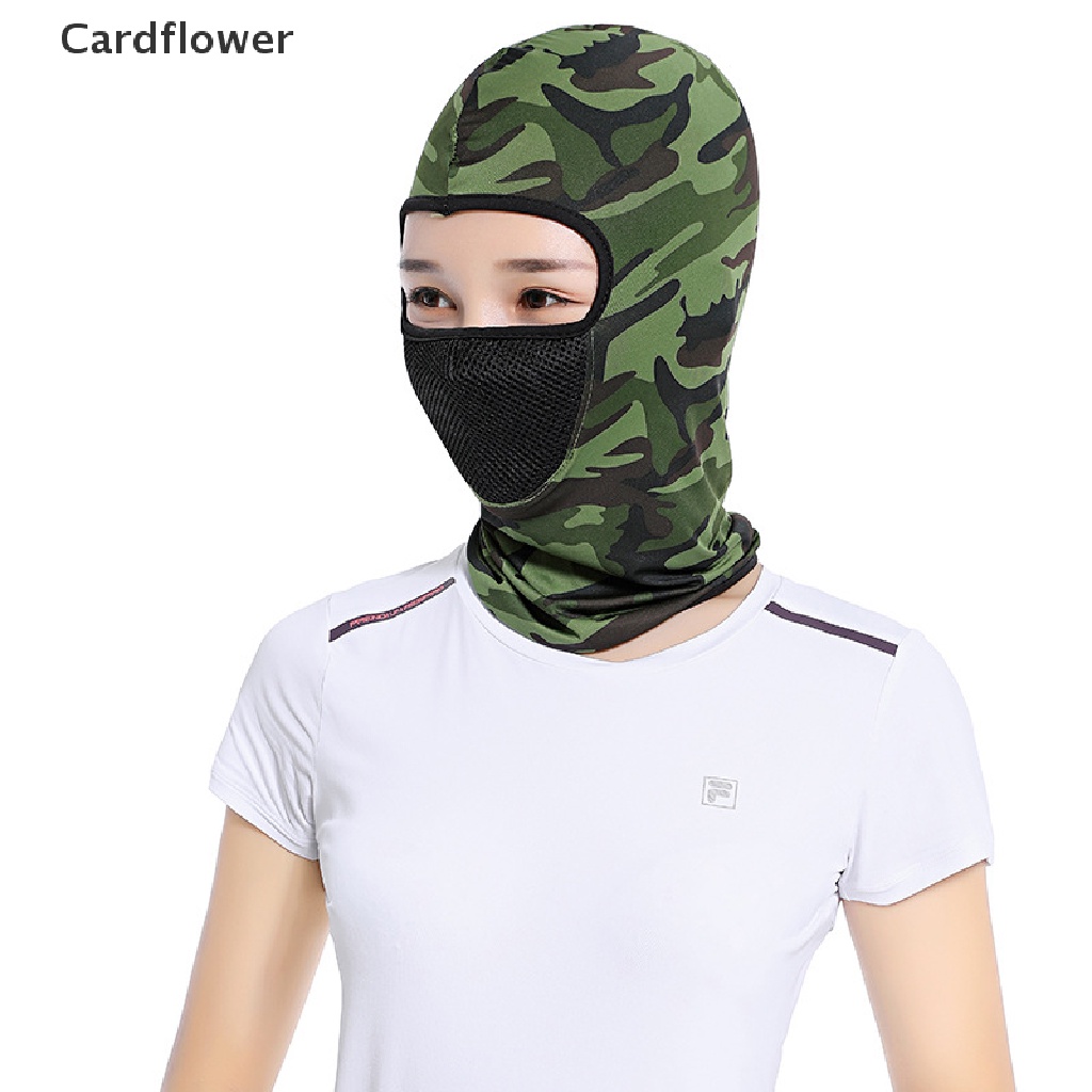 < Cardflower > Mặt Nạ Balaclava Thoáng Khí Che Mặt Và Cổ Cho Mũ Bảo Hiểm Xe Máy Đi Xe Đạp Hàng Giảm Giá