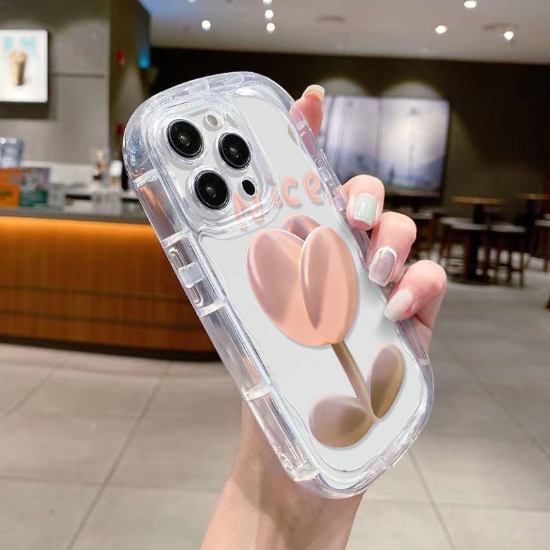 ✅Ốp Điện Thoại Mềm Trong Suốt Chống Sốc In Họa Tiết Hoa Cho Iphone 7 / 12 / promax / 138P Xr xs 1411 RF5R