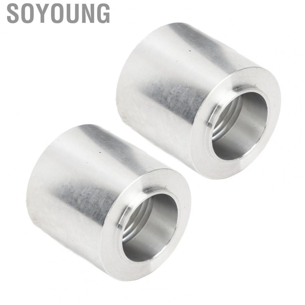 Soyoung 1/2in BSP Thread Female Aluminum Weld Fitting High Temperature Resistant Fit for Dry Sump Tank  Pipe