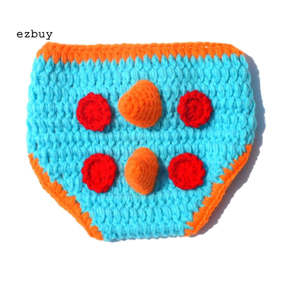 Quần Lót Dệt Kim Hình Khủng Long Hoạt Hình Dùng Chụp Ảnh Cho Bé Sơ Sinh