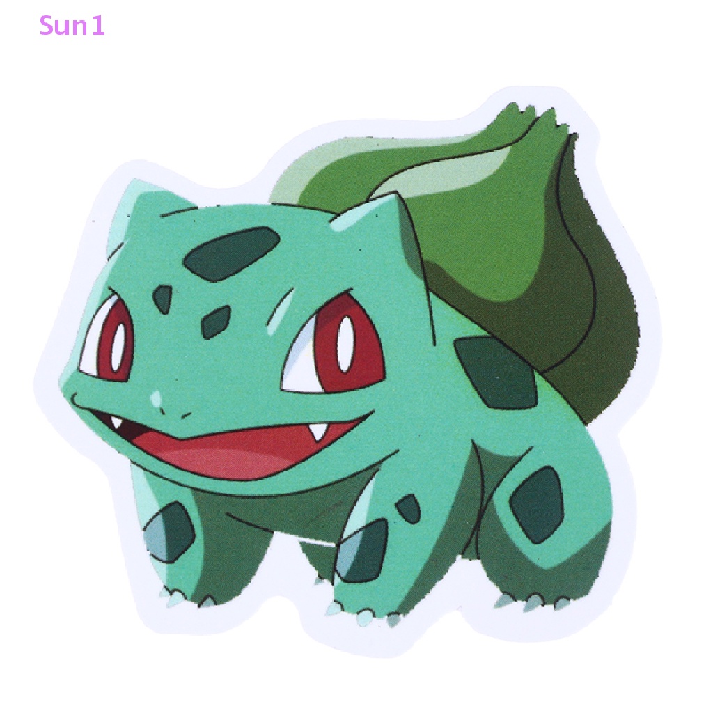 Set 50 Sticker Pokemon Dán Trang Trí Ván Trượt Laptop Thú Vị