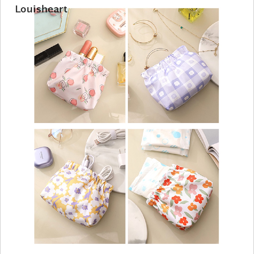 Ví Louisheart Mini Đựng Khăn Giấy / Tiền Xu / Thẻ Tín Dụng / Khăn Ăn Bằng Cotton Nhỏ Gọn Tiện Lợi TFG