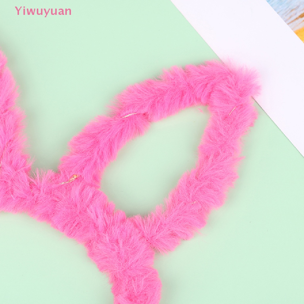 Băng Đô Tai Thỏ Có Đèn LED 10 Bóng Cho Bé Mới