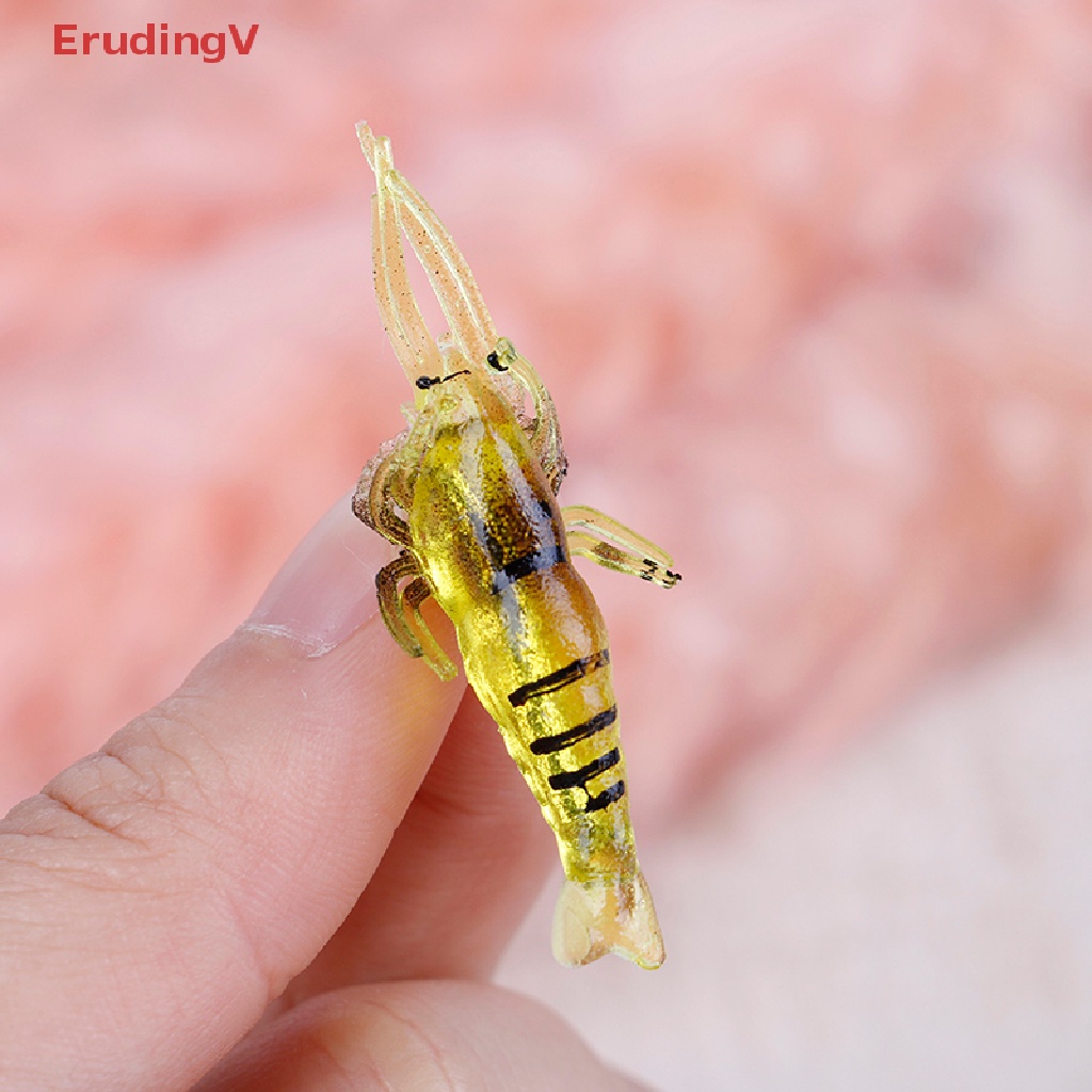 Set 10 Mồi Câu Cá Giả Hình Tôm Mềm Mại Chuyên Dụng [Mới] [Mới]