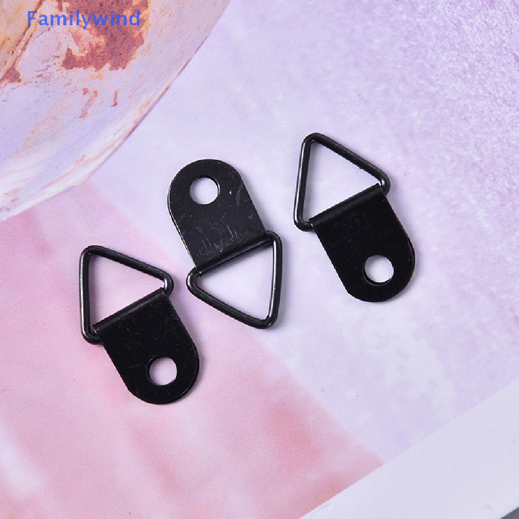 Set 20 Móc Treo Khung Ảnh Hình Tam Giác Một Lỗ Tiện Dụng