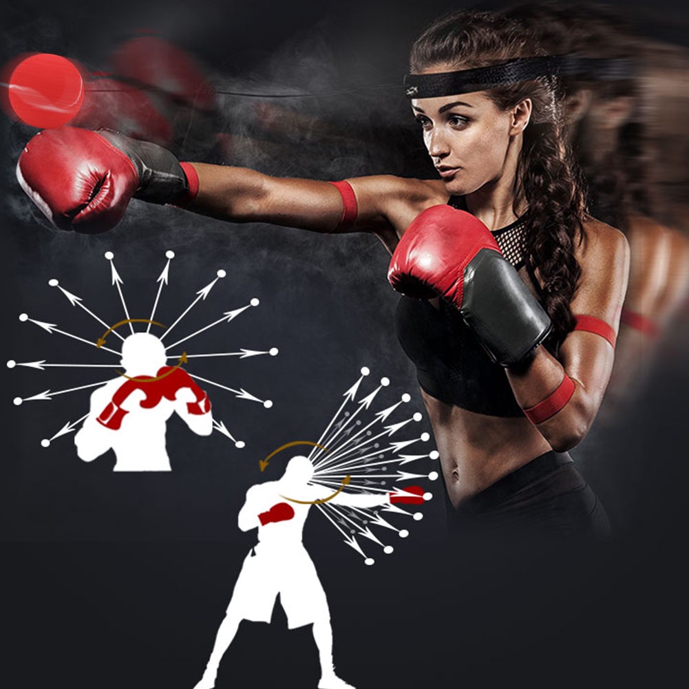 Bóng Luyện Tập Phản Xạ Cho Người Tập Boxing RisingGirl