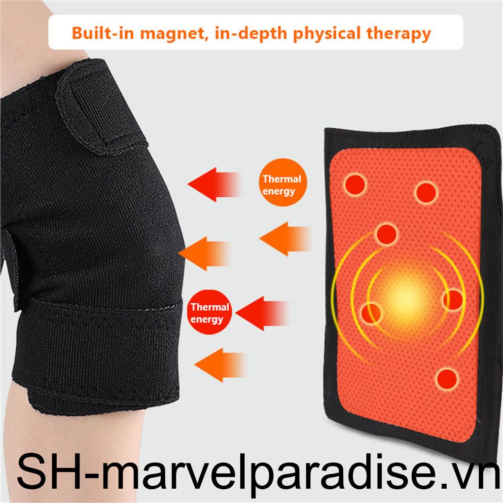 Set 2 Băng Quấn Đầu Gối Tự Làm Ấm Giảm Căng Thẳng Có Thể Điều Chỉnh Dùng Khi Đi Cắm Trại Ngoài Trời