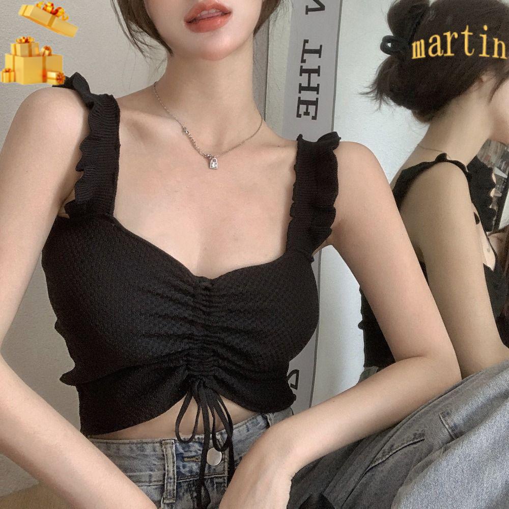 Áo Dây Rút Cổ Chữ V Hở Lưng Dễ Thương Cho Nữ 1 Tuổi