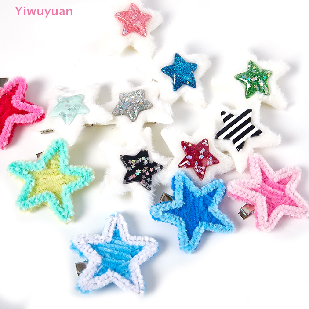 Kẹp Tóc Ngôi Sao Năm Cánh Y2k Dễ Thương Cho Nữ