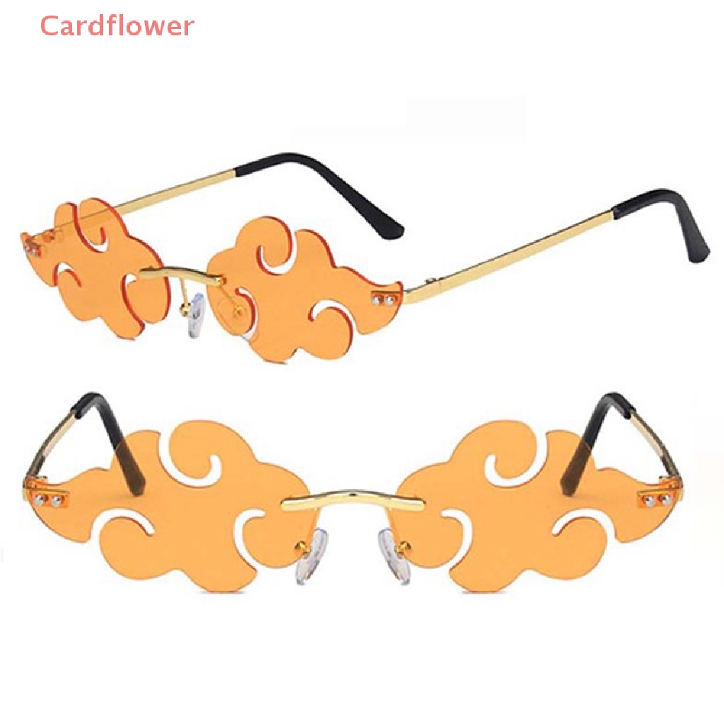 1 Kính Mát Hóa Trang Không Viền Phong Cách Gothic Punk Mới