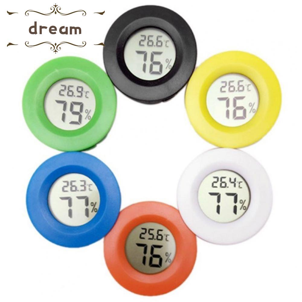 【DREAMLIFE】Thermometer Hygrometer Detector Display Electronic Meter Mini LCD Digital