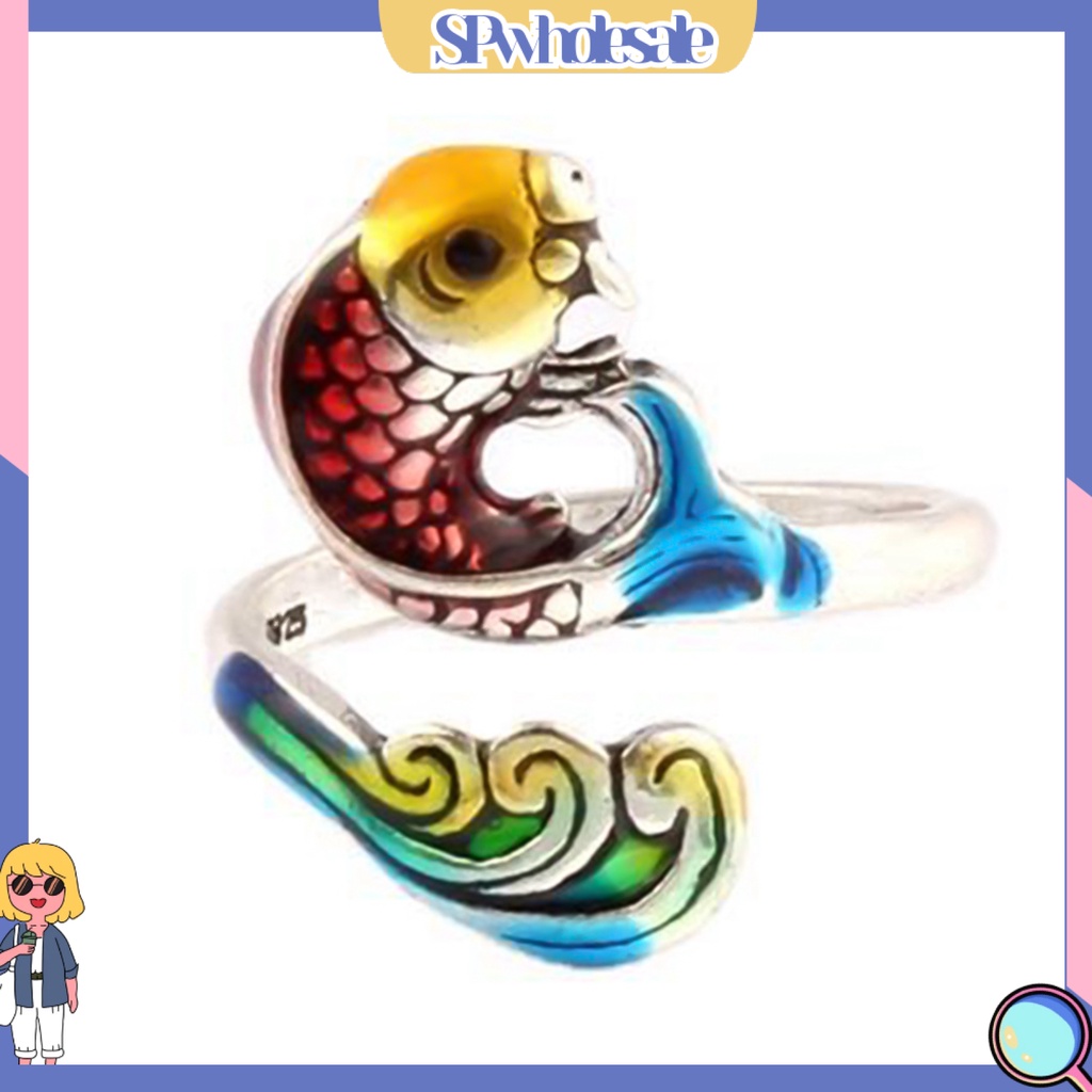 <SPwholesale> Vòng Móc Thêu Thiết Kế Hình Chim Công Có Thể Điều Chỉnh Cho Gia Đình