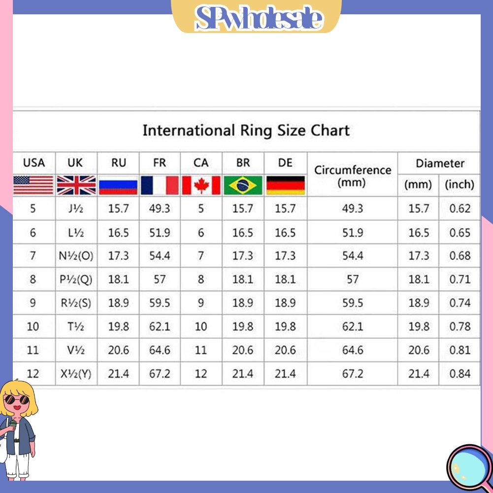 <SPwholesale> Bộ 3 Nhẫn Đính Đá Hình Trái Lê Thời Trang Cho Nữ