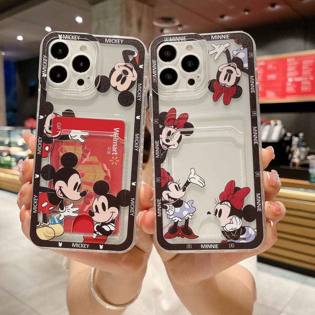 For Xiaomi Redmi Note 12 11 11S 10S 9S 10 8 9 Pro Max 10C 10A 9A 9C 9T K40 Poco M3 F3 X3 X4 Pro X3nfc 10T 11T pro X3GT Cartoon Mickey Mobile Phone Case Holder Silicone Soft Cover