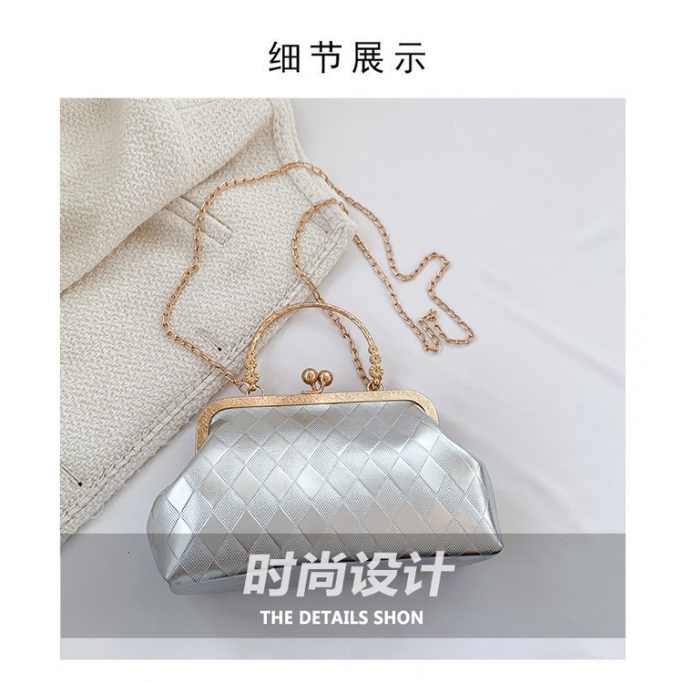 Ba Lô Đeo Vai Phối Dây Xích Đơn Giản Thời Trang Mùa Xuân 2023 Cho Nữ