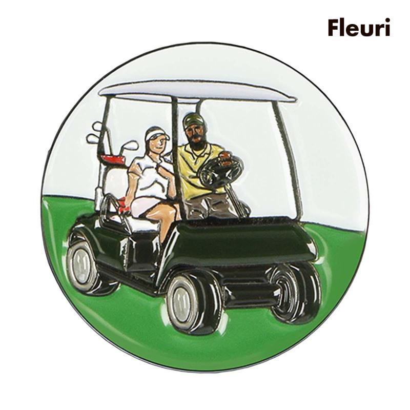 Dụng Cụ Đánh Dấu Bóng Golf Tráng Men Màu Xanh Lá 25mm Thích Hợp Làm Quà Tặng Cho Nam Và Nữ