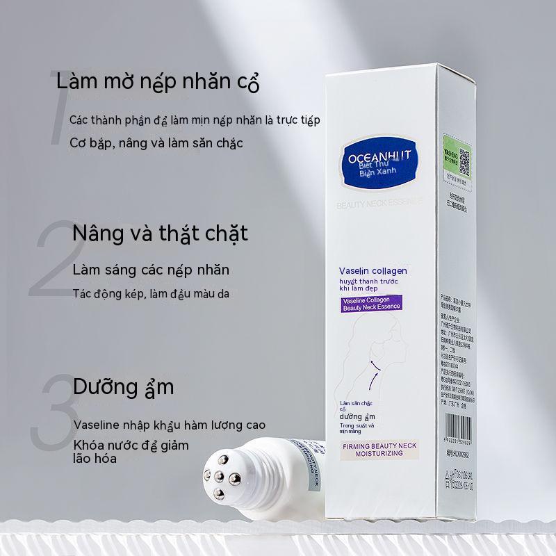Kem Massage Cổ Vaseline Giúp Làm Trắng Xóa Nếp Nhăn Làm Săn Chắc Da