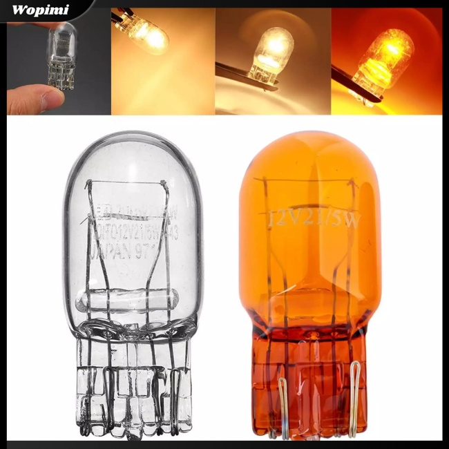 Bóng Đèn Tín Hiệu Halogen MF T20 3800k 7443 7440 W21 / 5w Chuyên Dụng Cho Xe Hơi