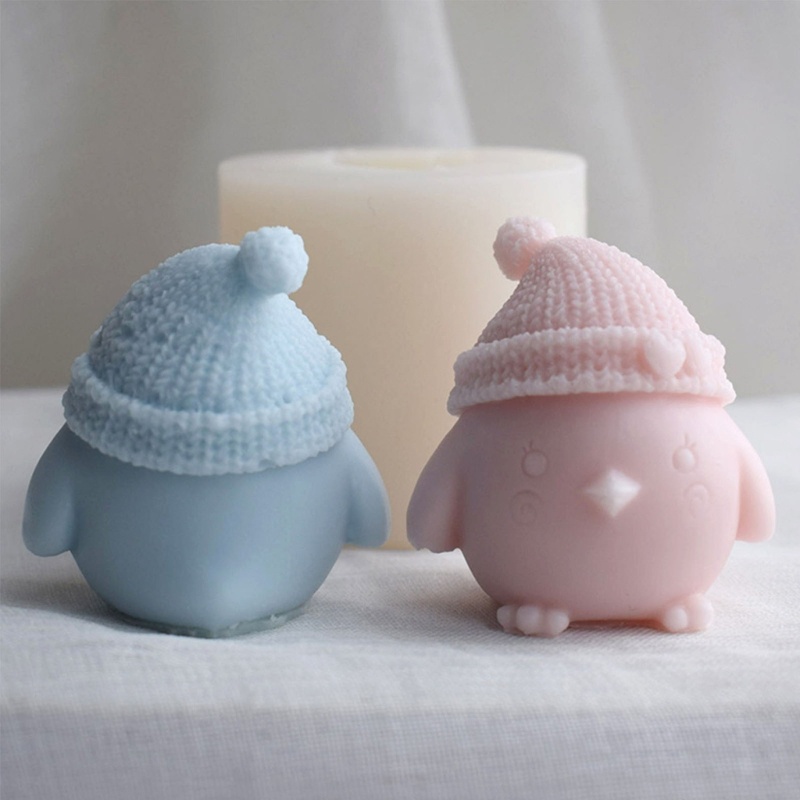 Khuôn Silicon Làm Đồ Thủ Công Hình Gà Hoạt Hình Độc Đáo