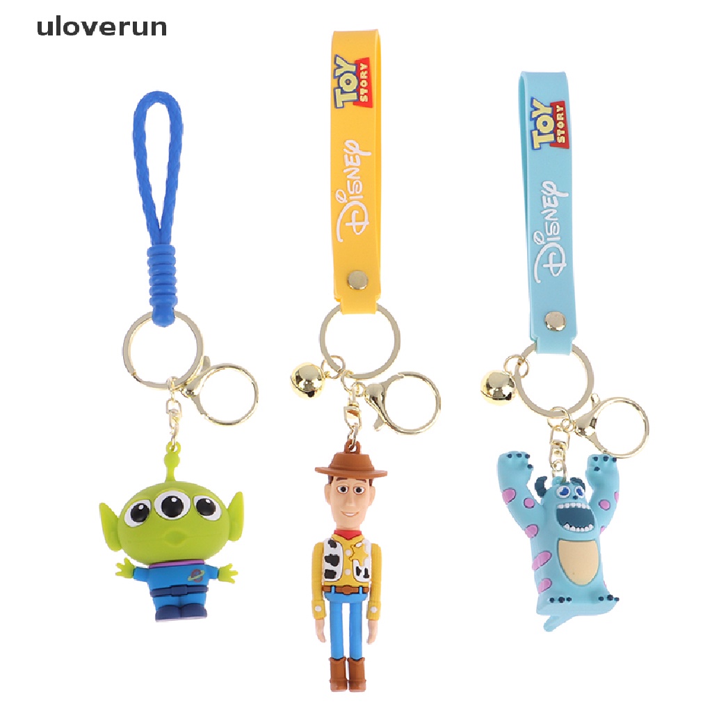 DISNEY Móc Khóa Hình Buzz Lightyear Woody Lotso Trong Phim Hoạt Hình Toy Story