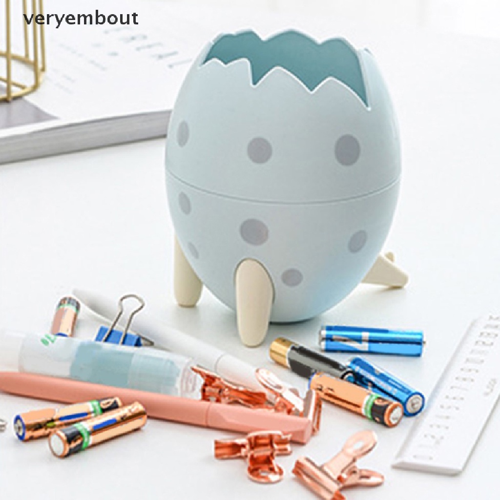 Giá Đỡ Phơi Khô Bút Chì Hình Trứng Khủng Long Độc Đáo Tiện Dụng
