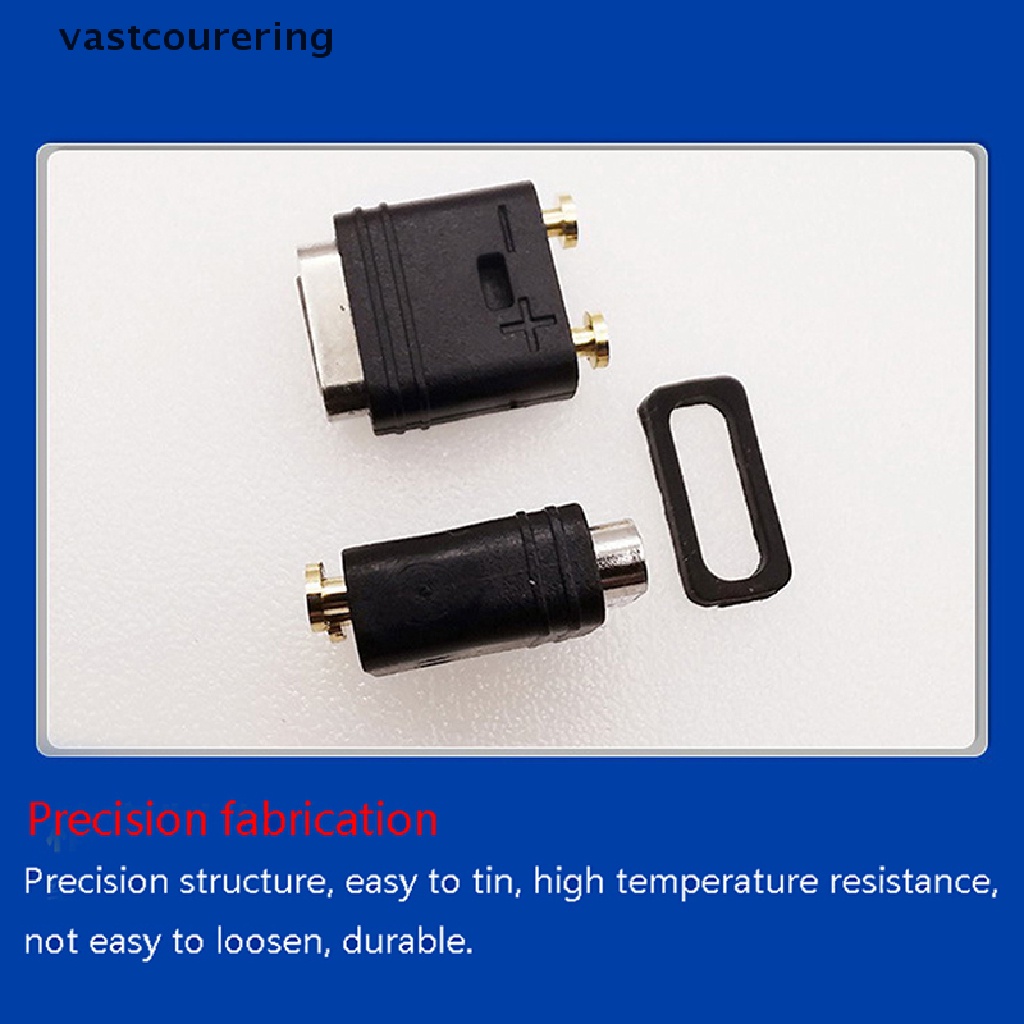 Bộ 2 Đầu Nối Ổ Cắm TYPE-C 2Pin Chống Thấm Nước Tiện Dụng