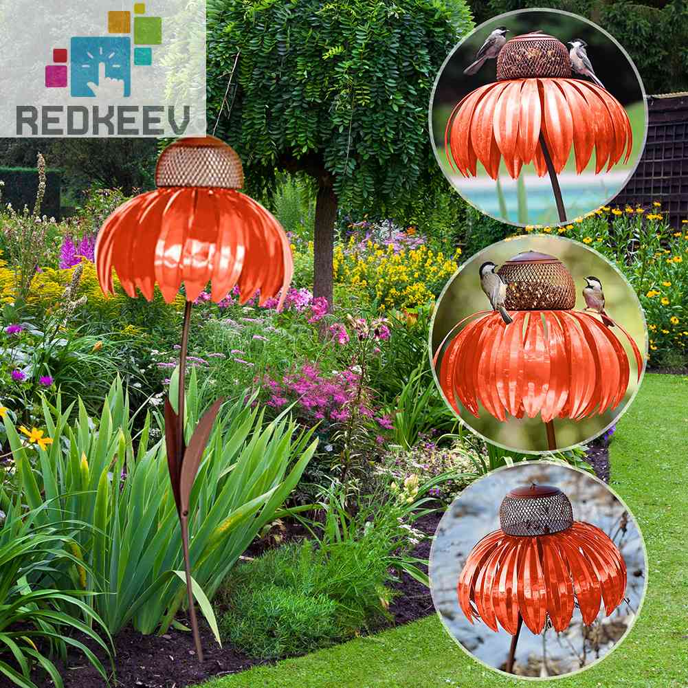 Lọ Đựng Thức Ăn Bằng Kim Loại Chống Ăn Mòn Tiện Dụng Cho Sân Vườn