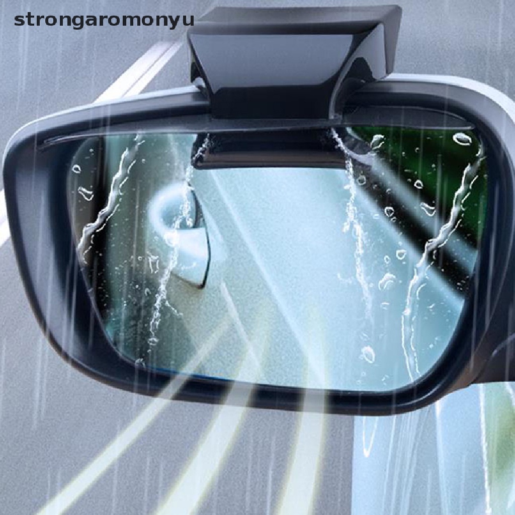 Bộ 2 Miếng Dán Bảo Vệ Gương Chiếu Hậu Xe Hơi Chống Thấm Nước Mưa Tiện Dụng