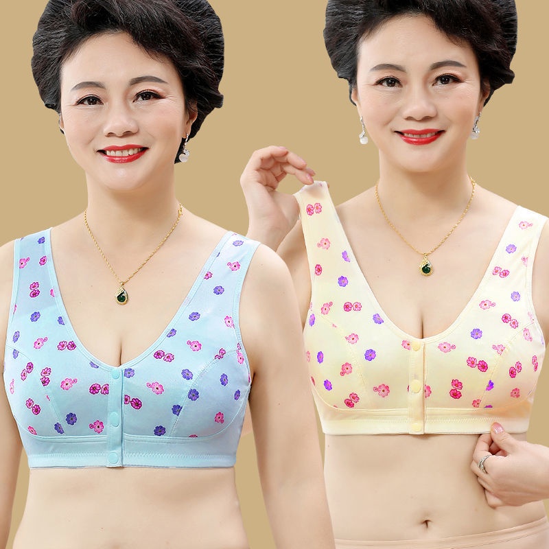 Áo Ngực Thể Thao Không Gọng Thép Cài Khóa Trước Chống Chảy Xệ Có Size Lớn Cho Nữ