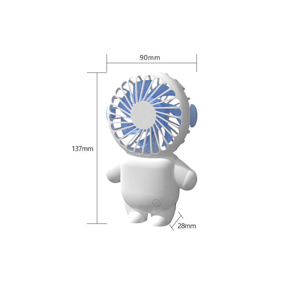 Quạt Mini Cầm Tay 400mah Sạc USB 3 Tốc Độ Kèm Giá Đỡ B6G3 Tiện Dụng