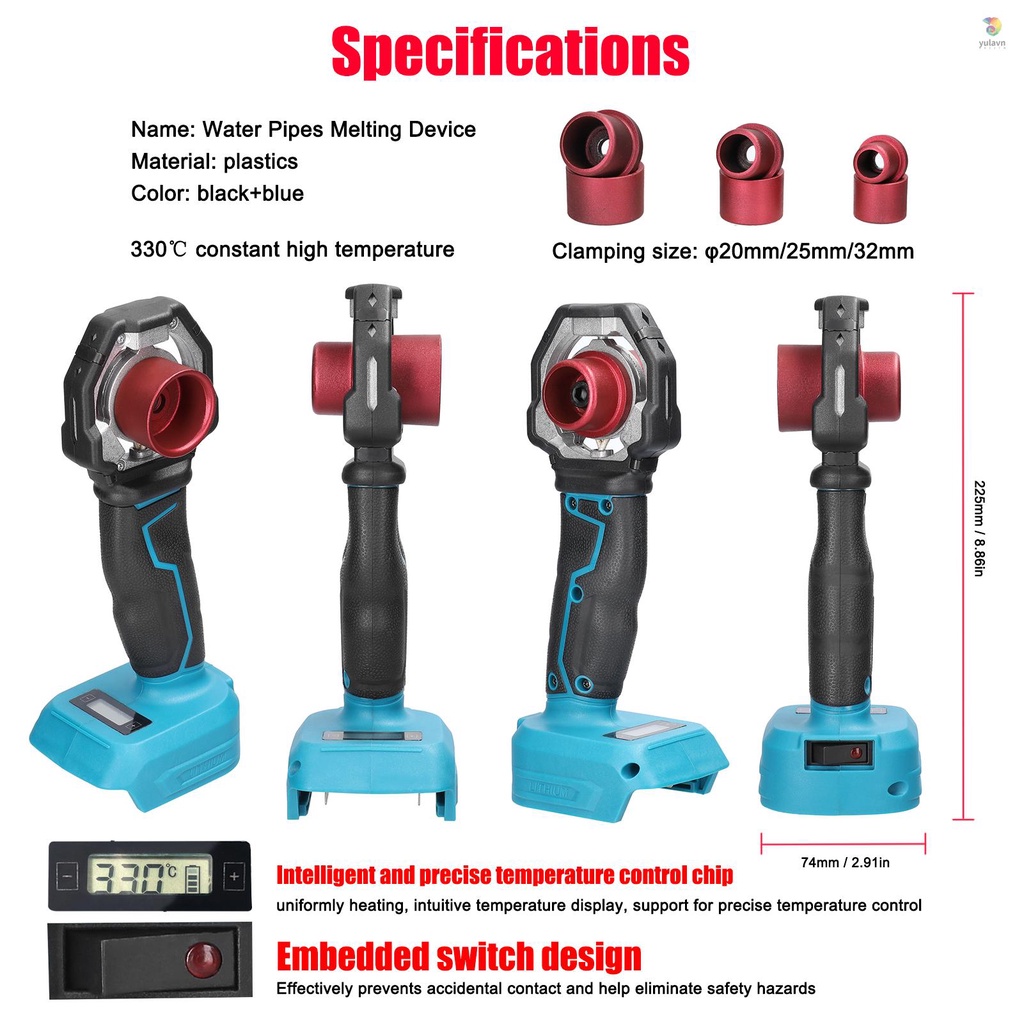 Thiết Bị Hàn Điện PPR 20mm 25mm 30mm Chuyên Dụng