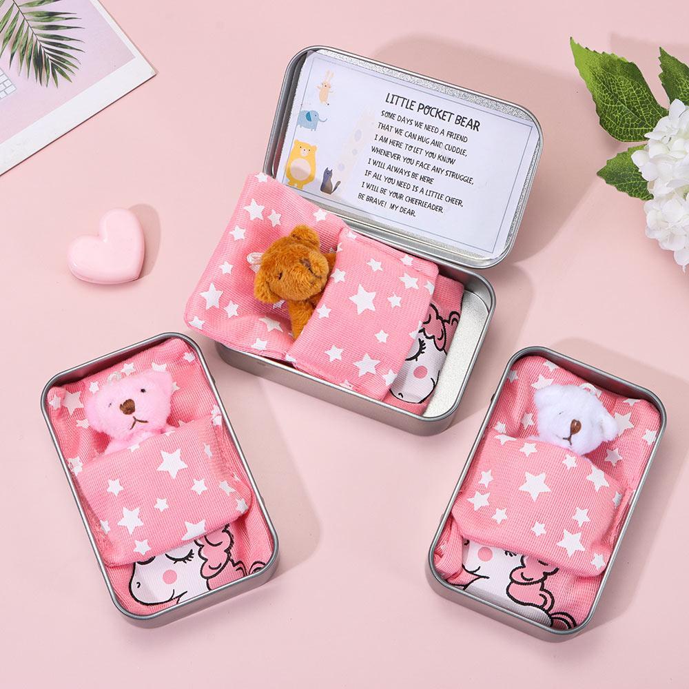 Layor1 Hộp Thiếc Đồ Chơi Hình Gấu Hoạt Hình Dễ Thương Làm Quà Tặng Ngày Lễ