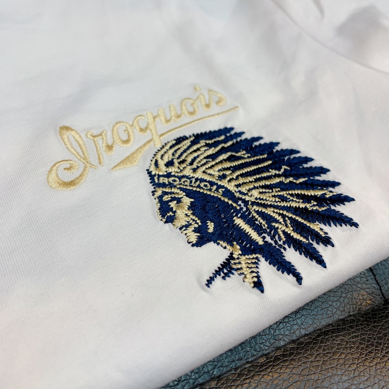 Áo Thun Tay Ngắn Cổ Tròn Dáng Ôm Thêu Họa Tiết Xe Mô Tô Phong Cách Châu Âu Thời Trang Mùa Hè Cho Nam