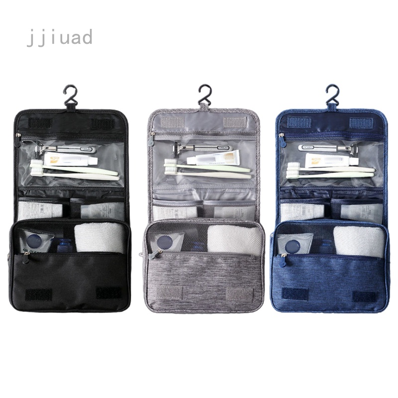 Túi Đựng Mỹ Phẩm Chia Ngăn Khô / Ướt Tiện Dụng Mang Đi Du Lịch Cho Nam