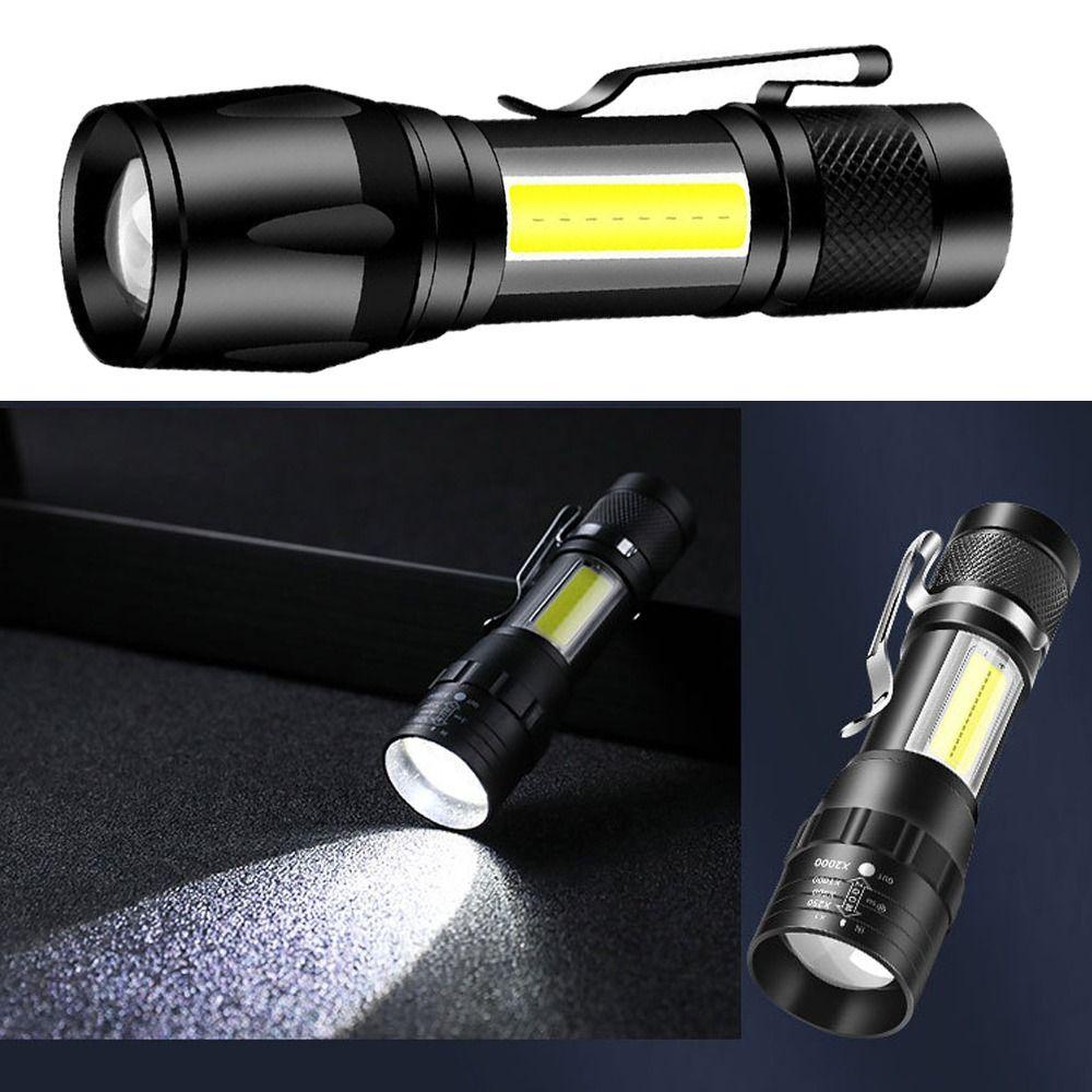 Đèn Pin Mini Chống Thấm Nước Chống Trượt Có Thể Sạc Lại Tiện Dụng