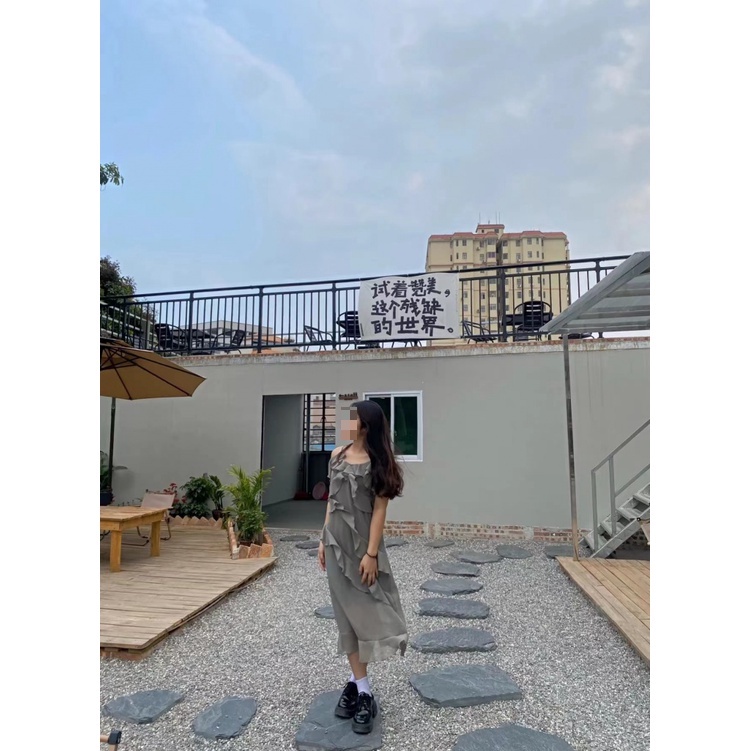 Đầm Dài Xếp Nếp Thiết Kế Sang Trọng Cho Nữ