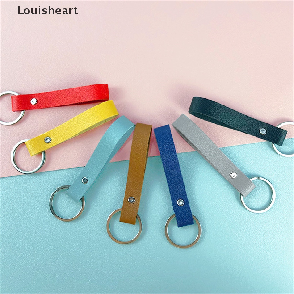 Móc Chìa Khóa Dạng Ví Bằng Da PU Hiệu Louisheart Thời Trang Dành Cho Nam Và Nữ