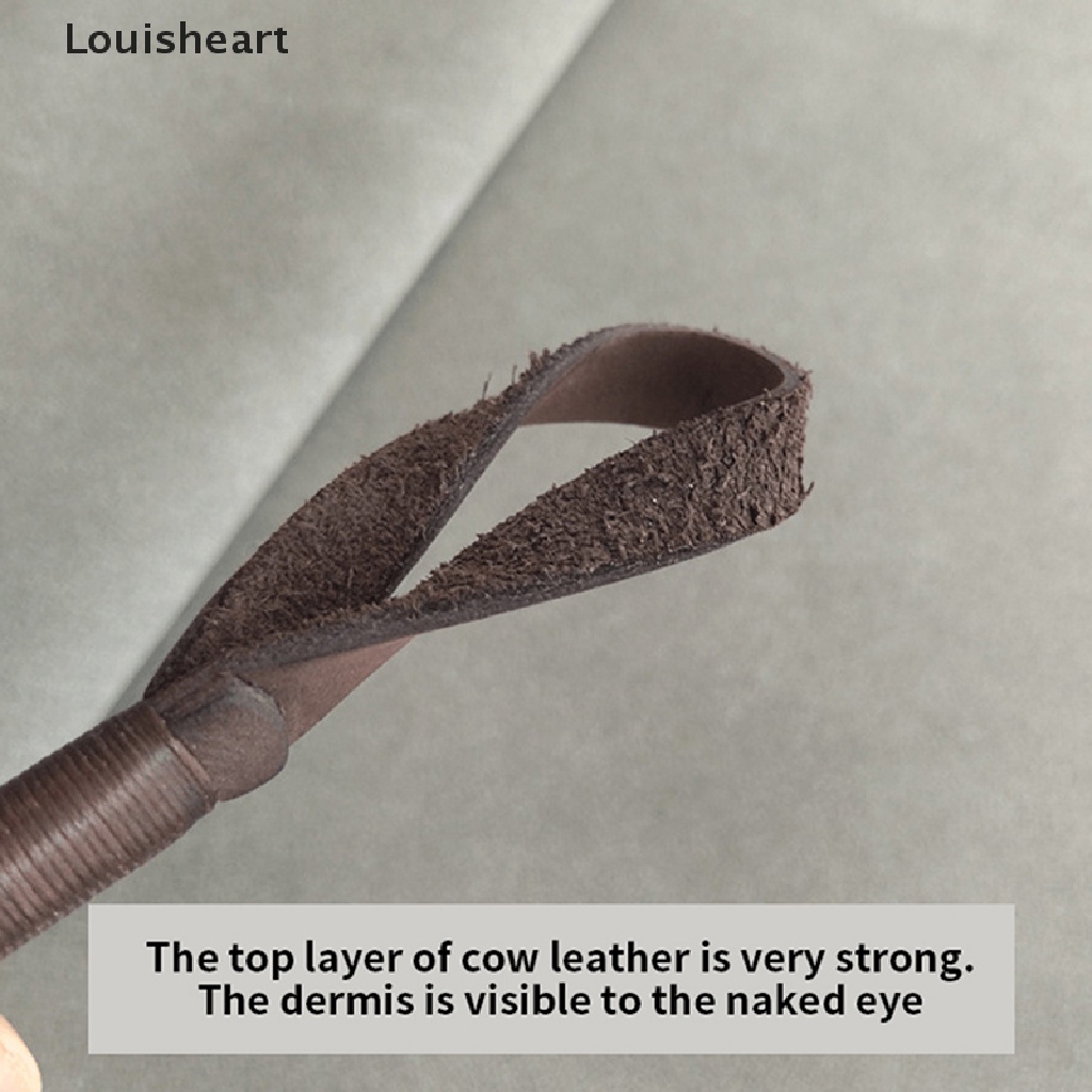 Móc Khóa Dây Da Bò Handmade Phong Cách Retro