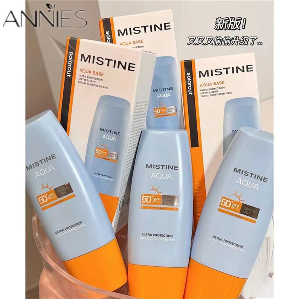 MISTINE Kem chống nắng body SPF50 + PA + + + 40ML Bảo Vệ Khỏi Tia UV Trong Suốt Có Mũ Màu Vàng