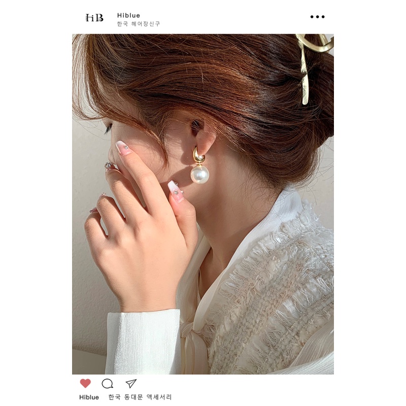 Khuyên Tai Ngọc Trai Cao Cấp Phong Cách Mới 2023