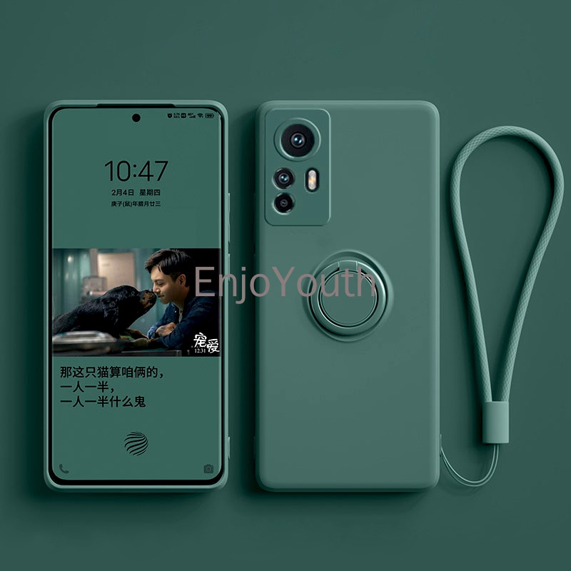 Ốp Điện Thoại Chống Sốc Có Nhẫn Đỡ Từ Tính Cho Redmi Note 12 4G Note12 Pro 12C 11A Poco X5 M5 X4 GT F4 5G K50