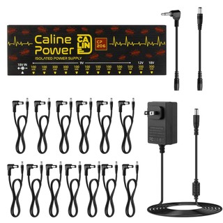 Bộ nguồn cp-206 cho bàn đạp hiệu ứng đàn guitar 9v 12v 18v