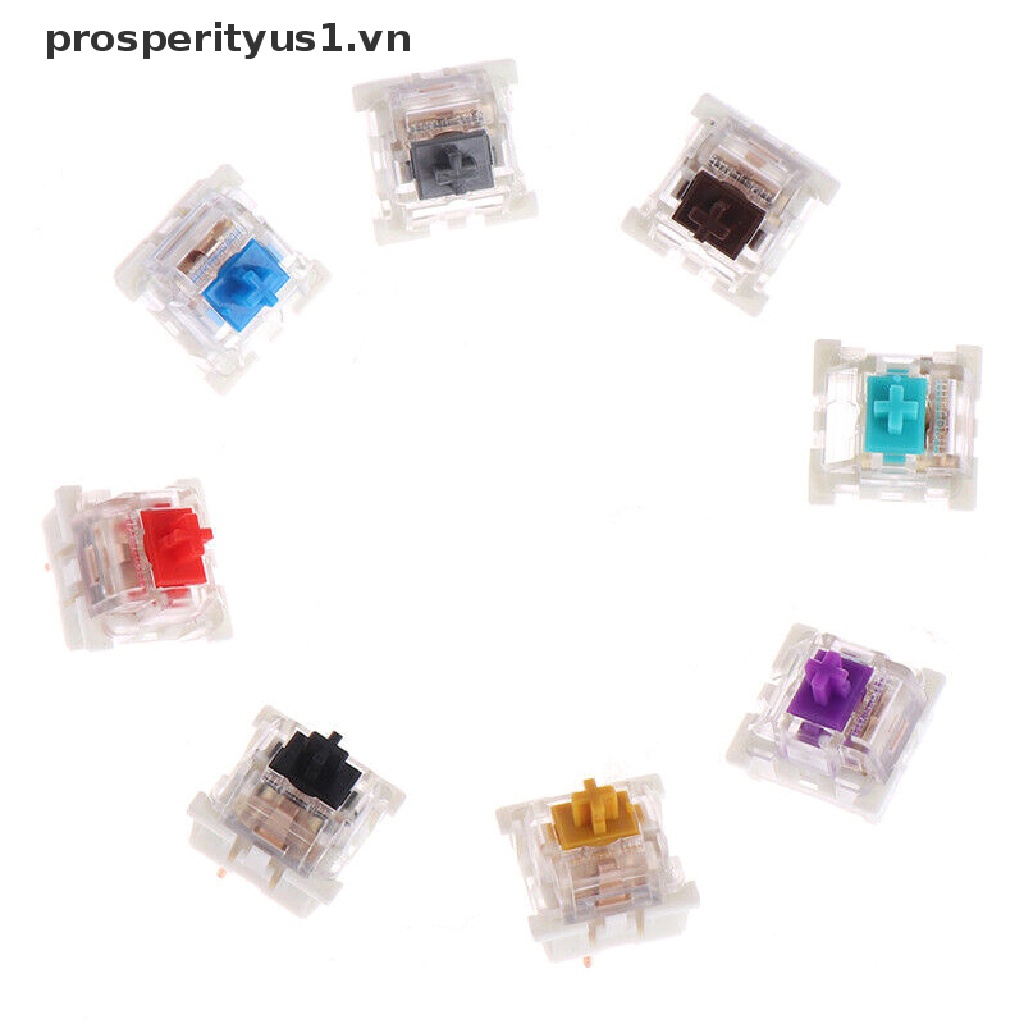 Set 10 Công Tắc Chuyển Đổi 2Pin Chuyên Nghiệp Cho Bàn Phím Cơ Chơi Game RGB MX