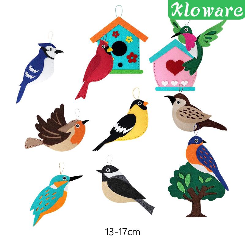 Bộ Dụng Cụ May Vá Thủ Công Hình Cá Và Chim Cho Người Mới Bắt Đầu