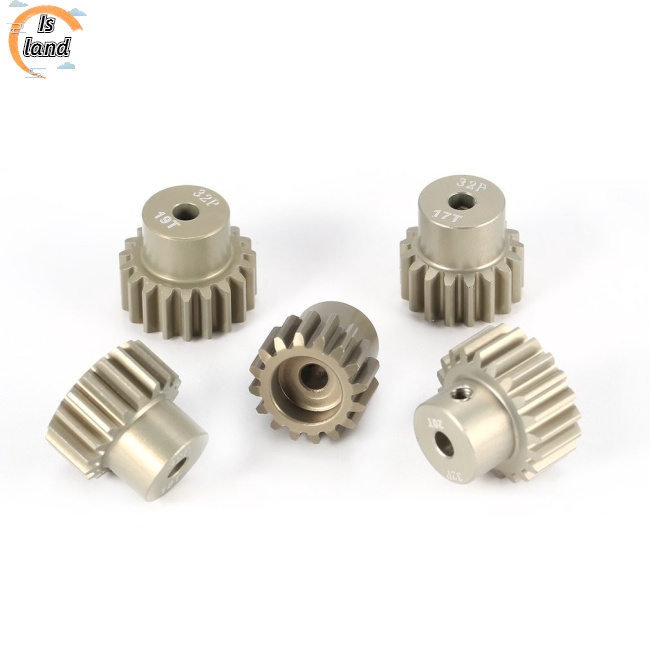 Bộ Bánh Răng Kim Loại 32DP 3.175mm 12T 13T 14T 15T 16T 17T 18T 19T 20T Cho Xe Điều Khiển Từ Xa 1 / 10