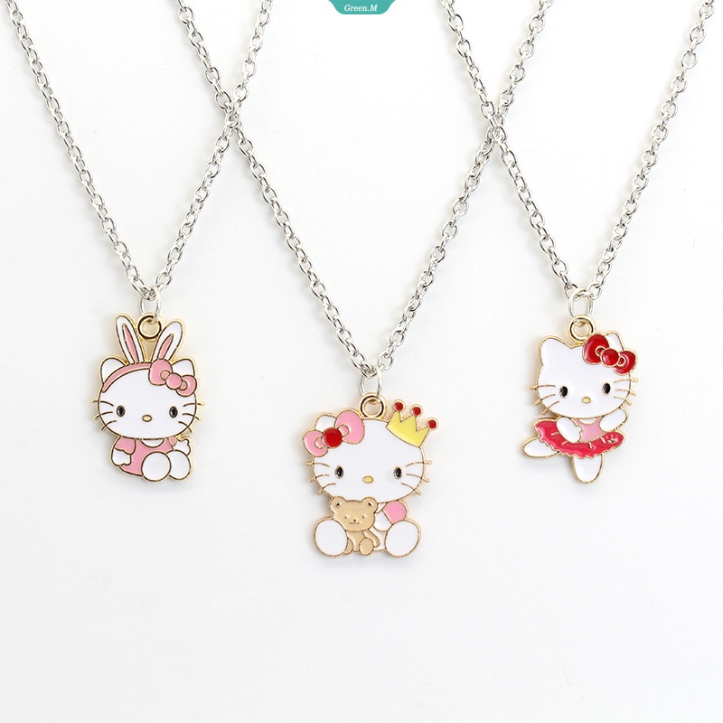 Vòng cổ Hello Kitty Ngọt Ngào Thời Trang Làm Quà Tặng Sinh Nhật Cho Bạn Bè [GM]