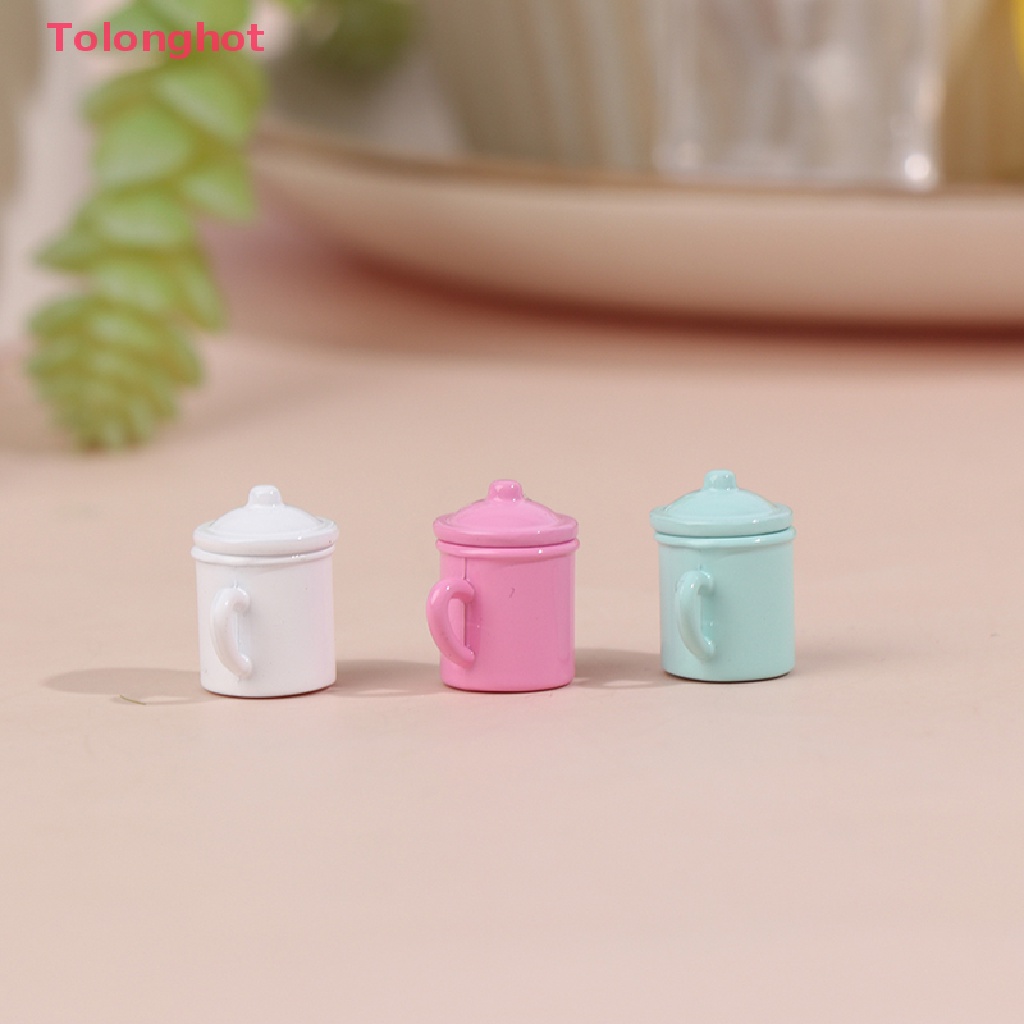 Bộ Cốc / Tách Uống Nước 1 / 12 Dùng Trang Trí Nhà Búp Bê