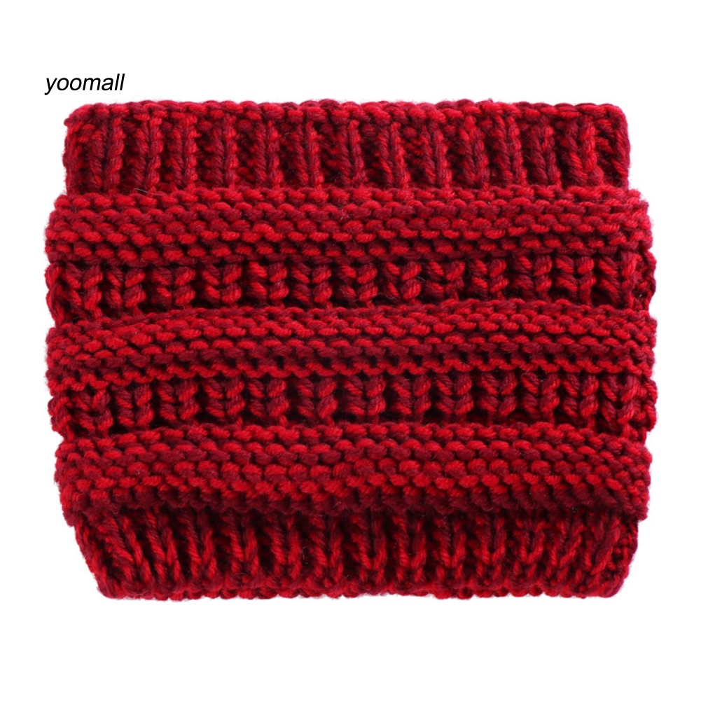 Mũ Len Trùm Đầu Co Giãn Thời Trang Cho Nữ